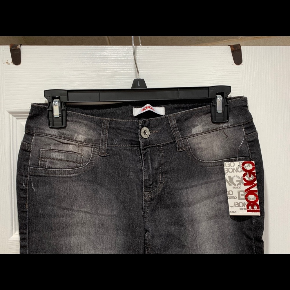 Bongo Skinny Jeans, Black, Size 3 - Picture 2 of 9